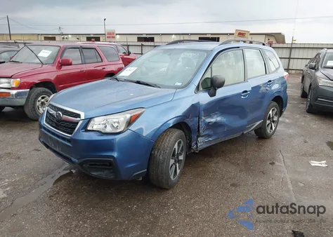2018 Subaru Forester 2.5I из США, поврежденный, VIN JF2SJABC9JH560431